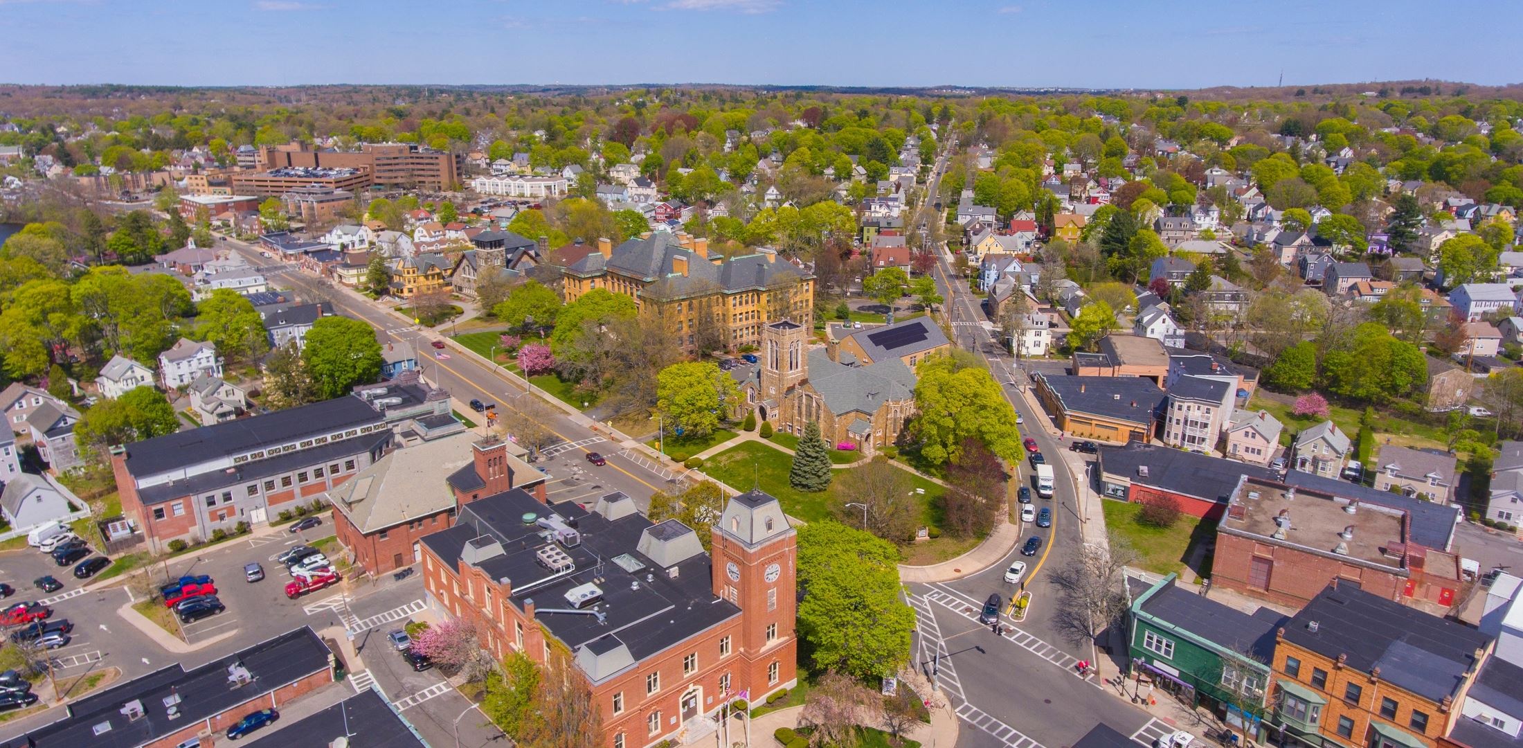 Melrose neighborhood in Boston, MA